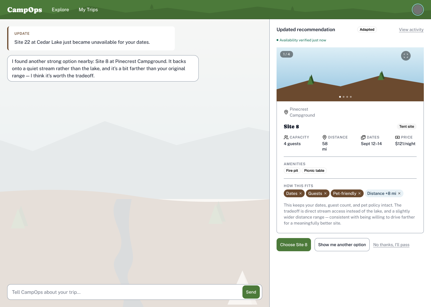 Availability Lost — Desktop Intent & Search — Start — Desktop