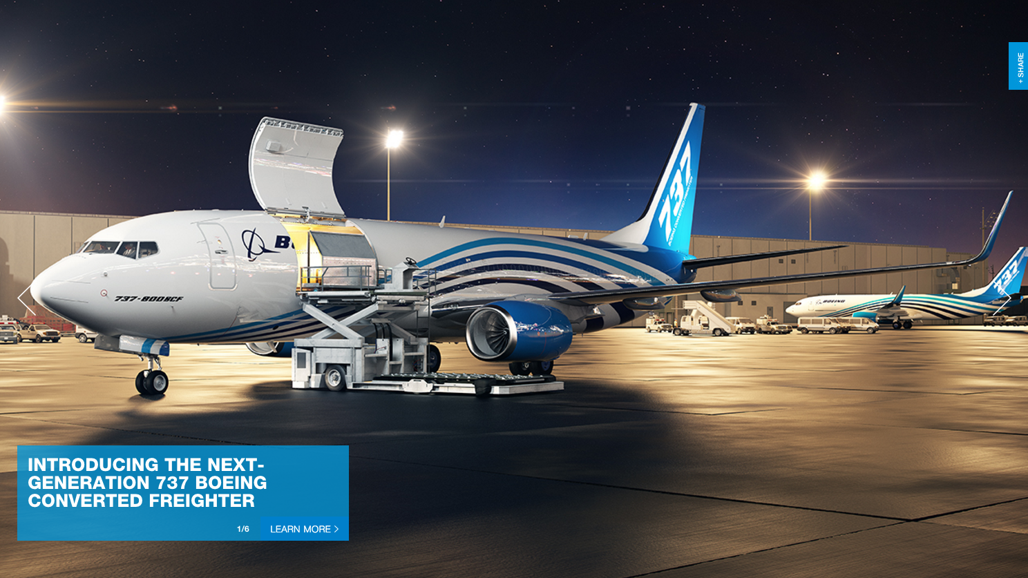 Boeing.com Redesign