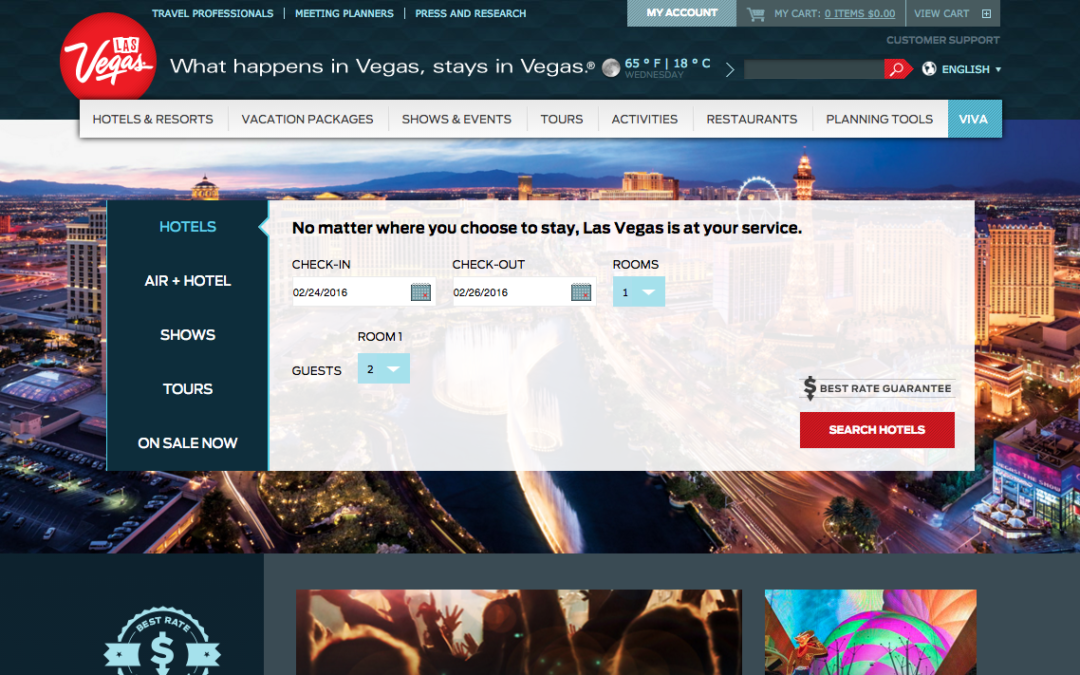 LasVegas.com Optimization