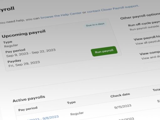 Clover Payroll
